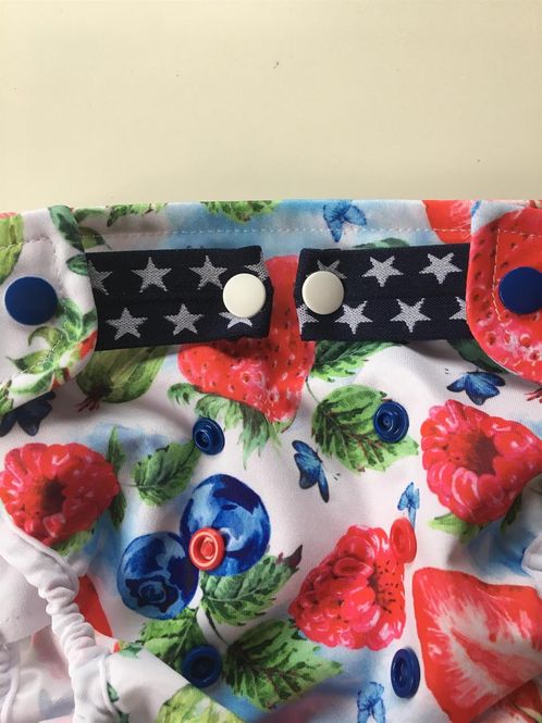 Hovedbilde Bleieforlengere i strikk sett 2 stk