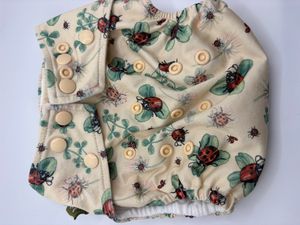 Hovedbilde Little Lamb one size lommebleie Pinnsvin BRUKT