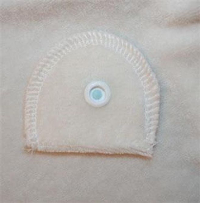 Hovedbilde 1 X Hofteknapp beskytter bambusvelour