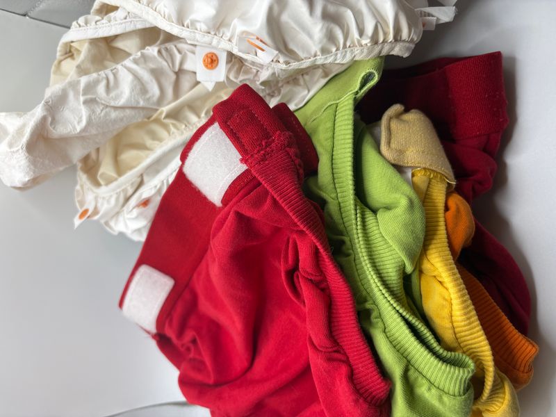 gdiaper alt i 2 tøybleie str L startpakke