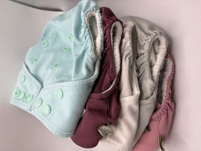 Little Lamb 5 stk one size lommebleie BRUKT