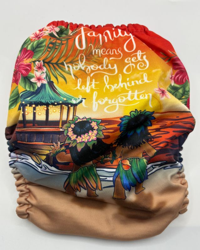 Mama Koala one size lommebleie BRUKT