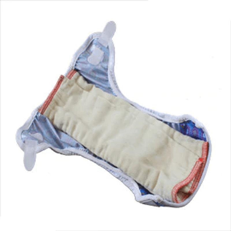 6 pk. bomull prefold tøybleier X-Large *better fit* STR 3
