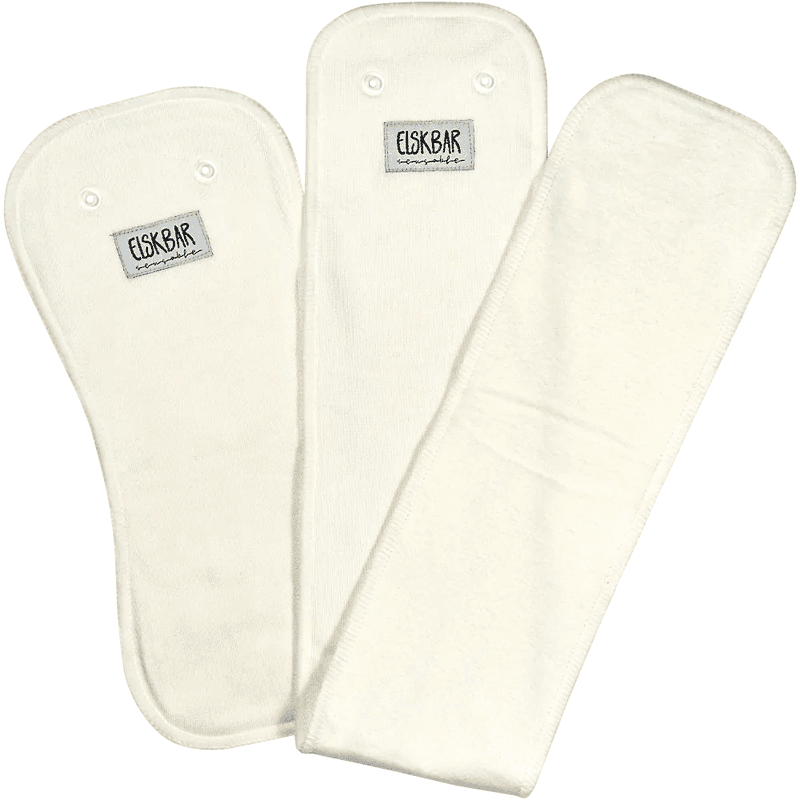 Elskbar Natural 6 stk. ONE SIZE Snap-In Startpakke 