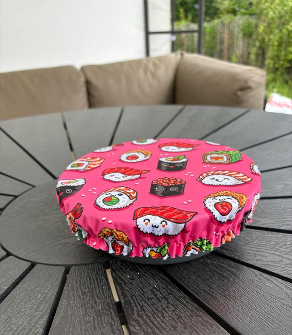 Hovedbilde Bakebolle trekk STOR sushi rosa
