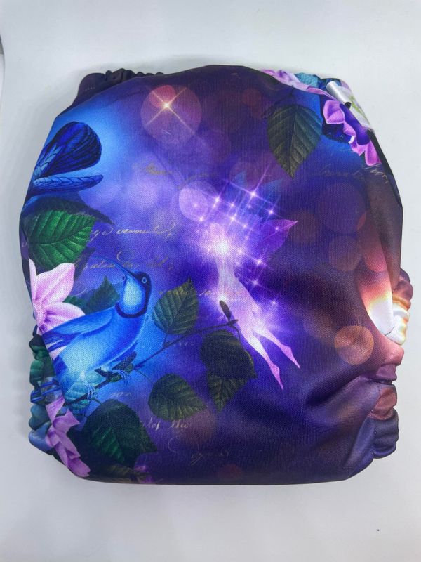 Celebrian's Design One Size SMALL (passer nyfødt) lomme tøybleie 